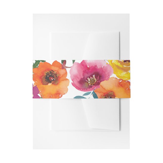 Fiesta Colorful Probe Einladungsbanderole (Vorderseite Beispiel)