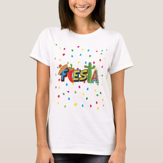 Fiesta Confetti-T - Shirt (Vorderseite)