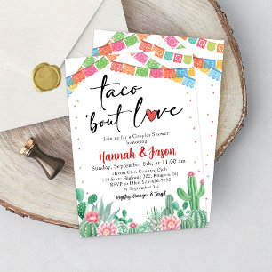Fiesta Couples Dusche Einladung mexikanisches Them