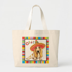 Fiesta-Dachshund Jumbo Stoffbeutel