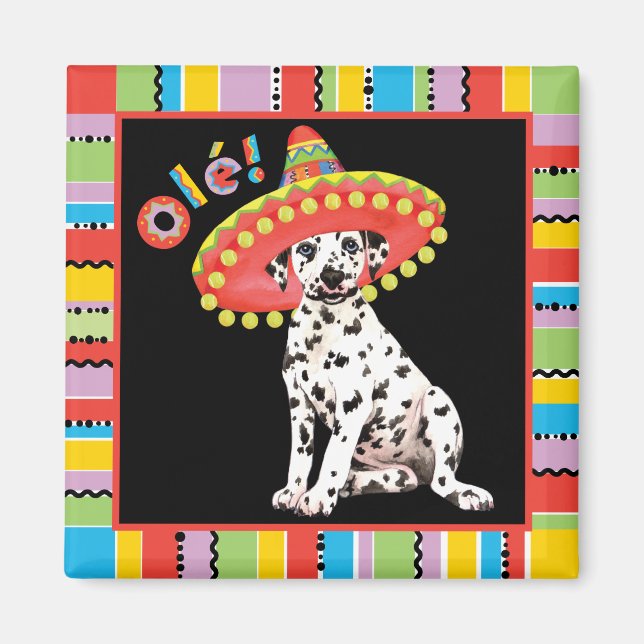 Fiesta Dalmatiner Magnet (Vorne)