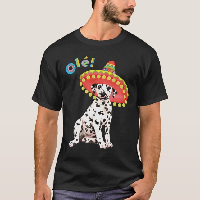 Fiesta-Dalmatiner T-Shirt (Vorderseite)