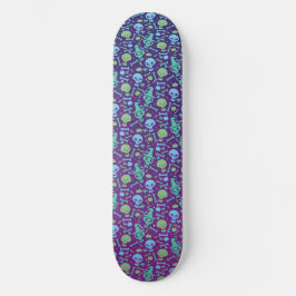Fiesta de calaveras skateboard