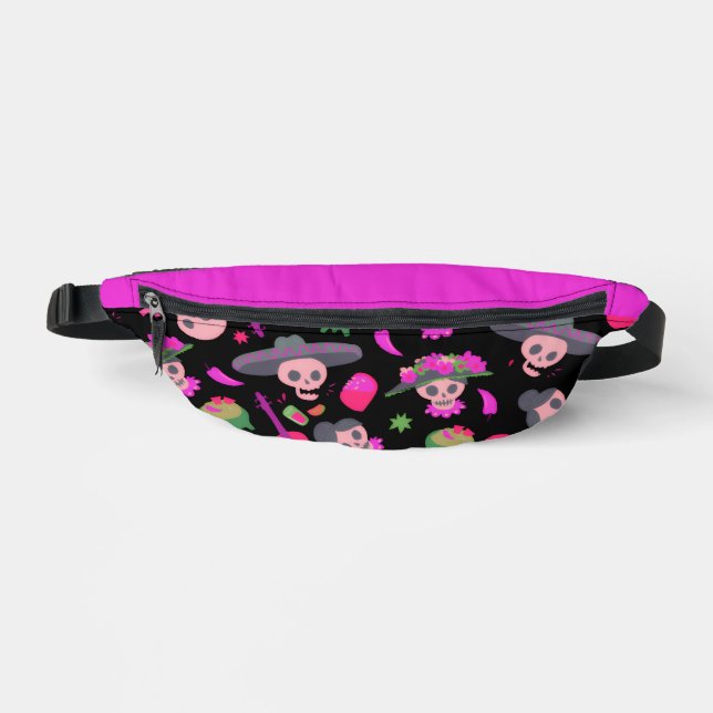 Fiesta De Los Muertos Bauchtasche (Vorderseite)
