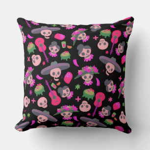 Fiesta De Los Muertos Wurfkissen Kissen