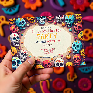 💀 Fiesta en el Cráneo Einladung