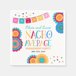 Fiesta Engagement Party Napkin Nacho durchschnittl Serviette