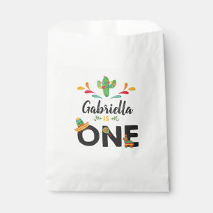 Fiesta-erste Geburtstags-Bevorzugungs-Tasche Geschenktütchen