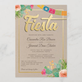 Fiesta Faire-part de mariage