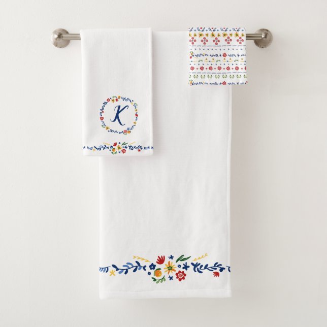 Fiesta Floral Badhandtuch Set (Insitu)