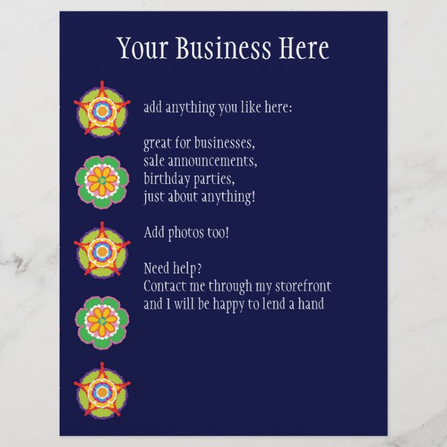 Fiesta Flyer (Vorne)