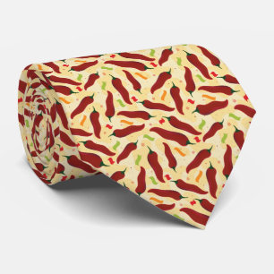Fiesta Fun Red Chile Pattern Krawatte