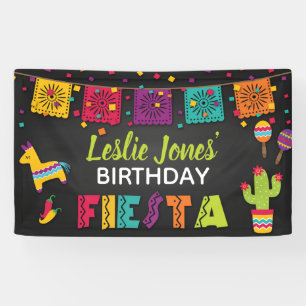 Fiesta-Geburtstags-Fahne Banner