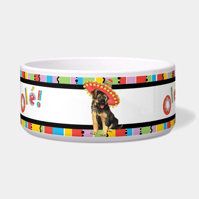 Fiesta German Shepherd Pet Napf (Links)