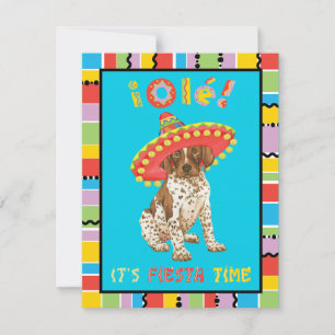Fiesta German Shorthaired Pointer Einladung