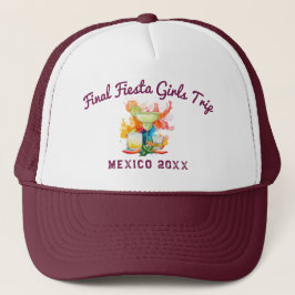 Fiesta Girls Zielort Mexiko Truckerkappe