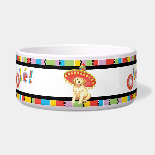 Fiesta-golden retriever napf (Links)