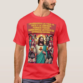 Fiesta Infernal: Cristo, Metal y Cerveza T-Shirt