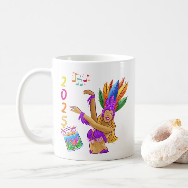 Fiesta Kaffeetasse (Mit Donut)