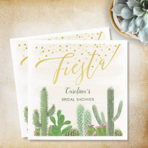 Fiesta Kaktus Taco Über Liebe Brautparty Serviette