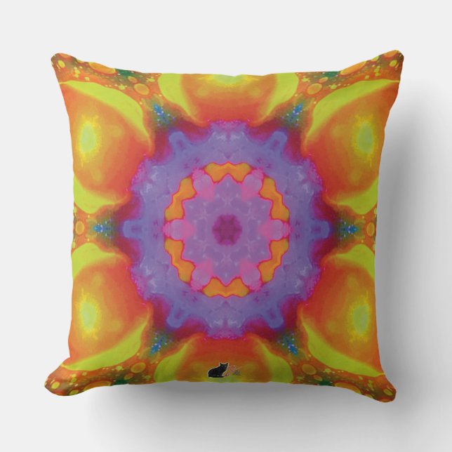 Fiesta Kaleidoscope Pillow Kissen (Vorderseite)