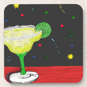 Fiesta Margarita Getränkeuntersetzer