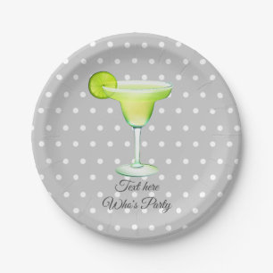 Fiesta, Margarita Tag, Geburtstag, Papierplatte Pappteller