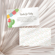 Fiesta Mexicana Cactus Confetti Bücher für Baby