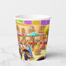 Fiesta Mexicana Pappbecher
