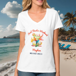 Fiesta Mexico Margaritas Junggeselinnen-Abschied T-Shirt