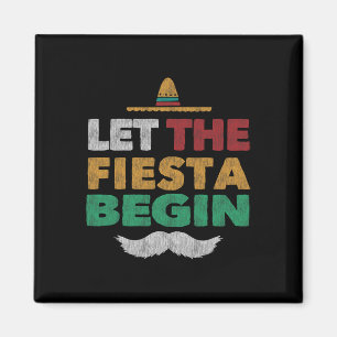 Fiesta-Mexikanische Party Lustig Cinco De Mayo Magnet