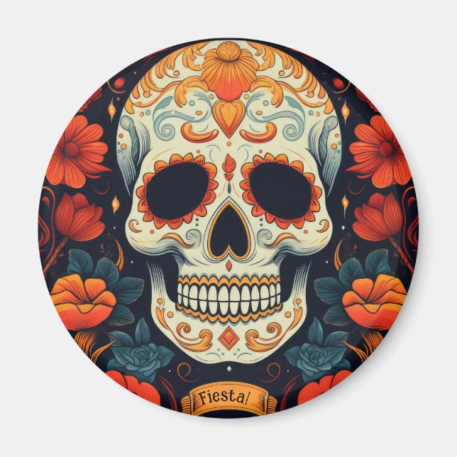 Fiesta! mexikanisches PARTY Magnet (Vorne)