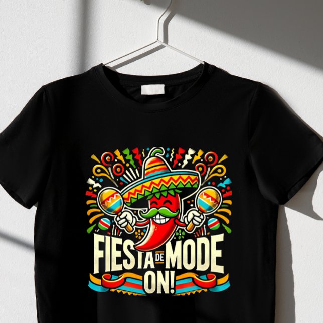 fiesta mode on! T-Shirt (Von Creator hochgeladen)