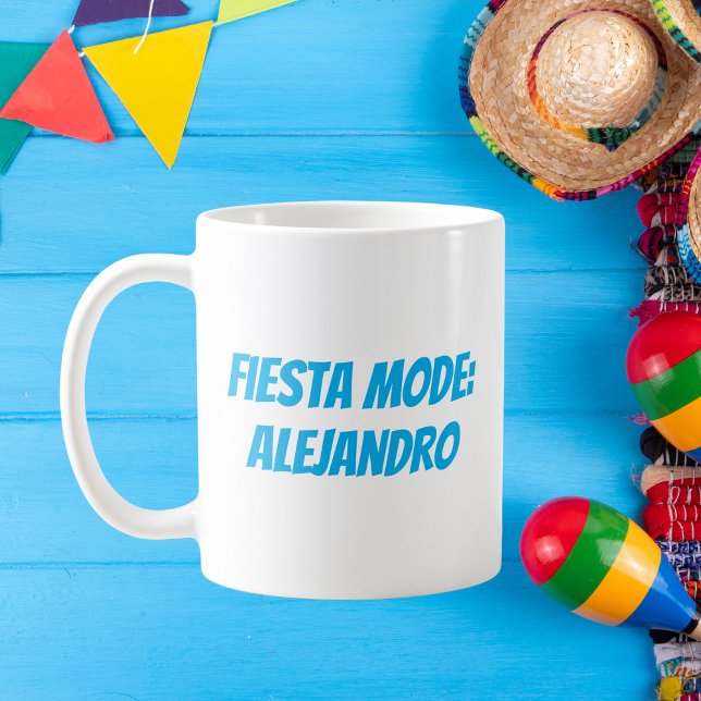 Fiesta Mode Personalisiert Cinco de Mayo Kaffeetasse (Von Creator hochgeladen)
