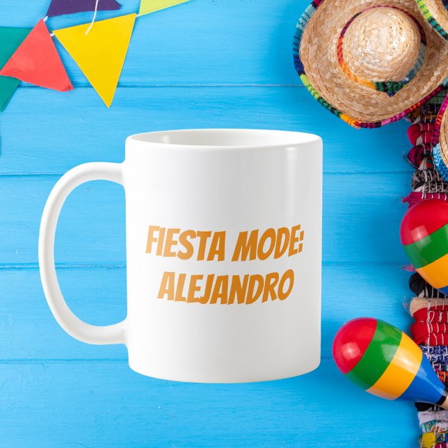 Fiesta Mode Personalisiert Cinco de Mayo Kaffeetasse (Von Creator hochgeladen)