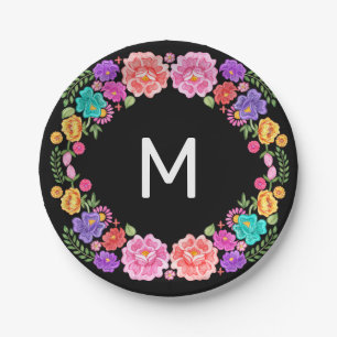 Fiesta Monogram Paper-Teller Pappteller