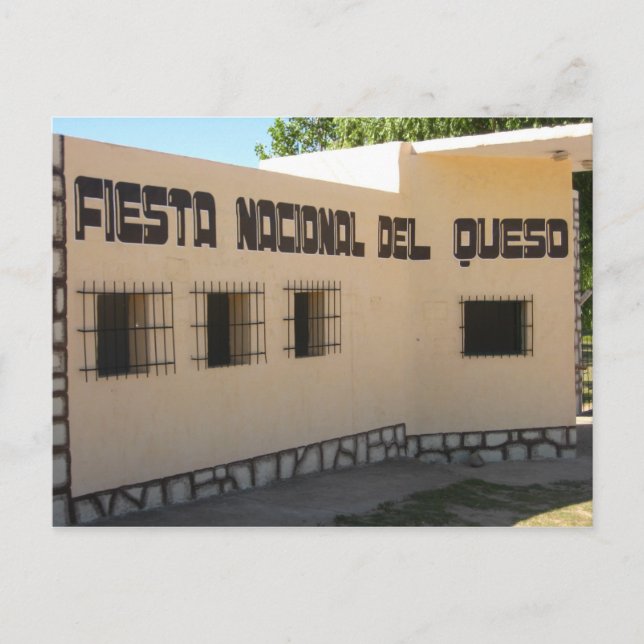 Fiesta nacional del queso postkarte (Vorderseite)