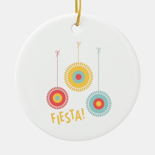 Fiesta Ornaments Keramik Ornament (Vorne)