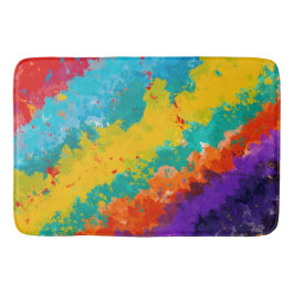 Fiesta Paint Color Splash farbenfrohe Splash Badematte