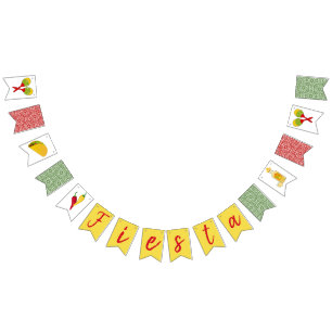 Fiesta-Party-Flaggen-Fahne Wimpelkette