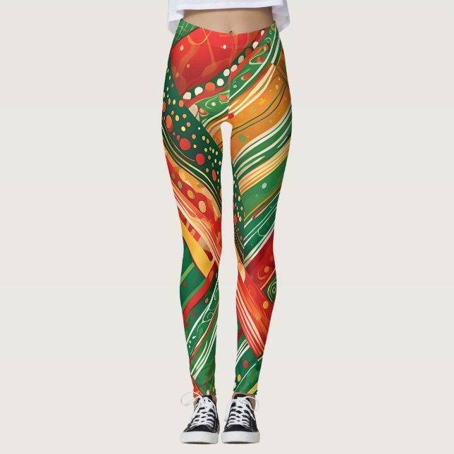 Fiesta Patchwork Leggings (Vorderseite)