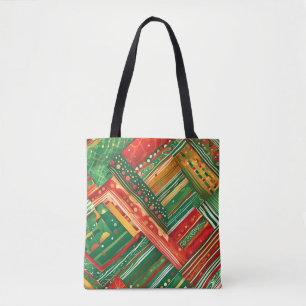 Fiesta-Patchwork-Totbeutel Tasche