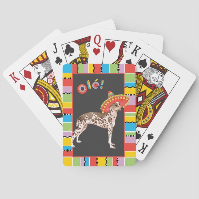 Fiesta Peruvian Inca Orchid Spielkarten (Rückseite)