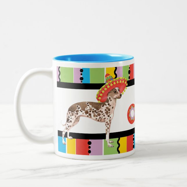 Fiesta Peruvian Inca Orchid Zweifarbige Tasse (Links)