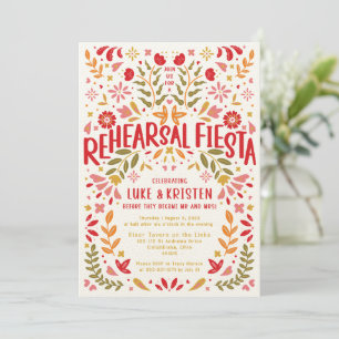 Fiesta Probe Dinner - Luke und Kris Einladung