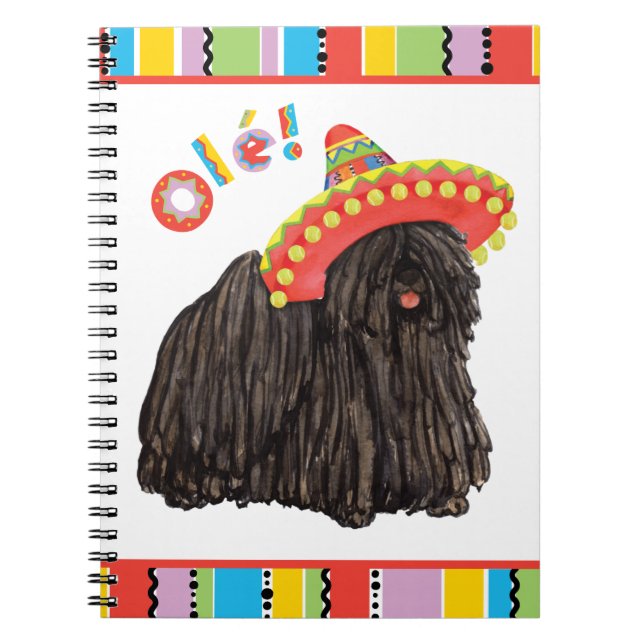 Fiesta Puli Notebook Notizblock (Vorderseite)