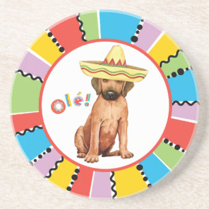 Fiesta Rhodesian Ridgeback Sandstone Untersetzer