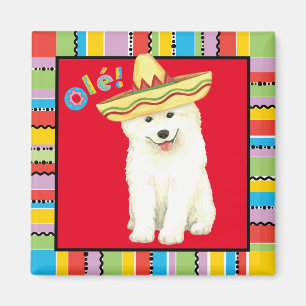Fiesta Samoyed Magnet