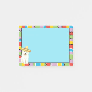 Fiesta Samoyed Post-it Notes Post-it Klebezettel