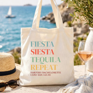 Fiesta Siesta Tequila Mexiko Hochzeit Strandparty Tragetasche